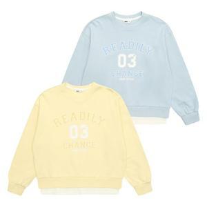 더센트럴 소이 TC01 파스텔 레이어드 바이오 맨투맨티  25S0458