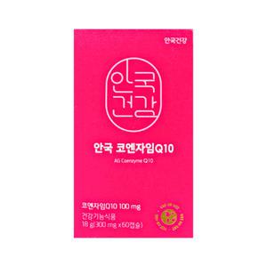 안국건강 인생뷰티 코엔자임Q10 300mg x 60캡슐 YU