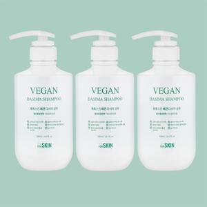 톡톡스킨 비건 다시마샴푸 500ml * 3개 저자극 친환경 약산성