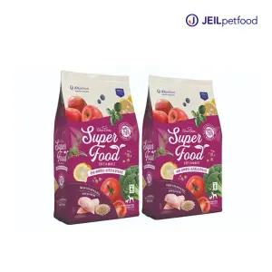 제일펫푸드 슈슈 슈퍼푸드 소프트 앤 모이스트 치킨 1.2kg 2개 (300g*8팩) / 전