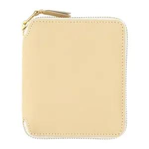 지퍼 클로저 가죽 반지갑 SA2100 OFFWHITE
