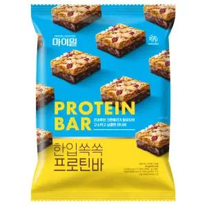 [대상웰라이프]마이밀 한입쏙쏙 프로틴바 (15입)