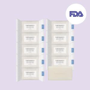 베베스킨 유아세탁비누[베이비파우더향]180g 10개세트