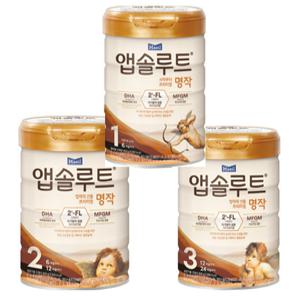 매일유업 앱솔루트명작 1단계 2단계 3단계 6캔 모음전