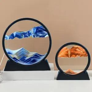 모래멍 대형/개업/장식/가게/오픈/선물/집들이/모래/시계/인테리어/샌드/아트/결혼/축하/특이한/사무실