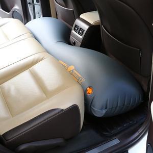 자동차 뒷좌석 에어 매트 패드 침대 차량 경량 휴대용 여행 매트리스 풍선 뒷좌석 액세서리 발판