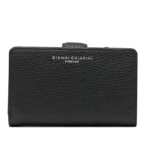 지아니끼아리니 블랙 가죽 스냅 클로저 지갑 PFWBW13757GRNWALLETSGRAIN001