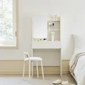 [모던하우스(가구)] 모던하우스 몬드 거울도어 슬림화장대 w600 FB25SET011