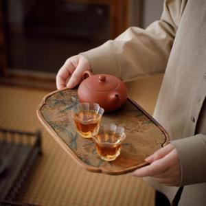 호두 트레이 양조 트레이 건조 엔드 하이 구름 매트 세트 방수 거즈 새로운 작은