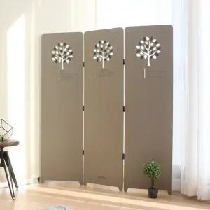 쁘레또 나뭇잎 3단 1400) 파티션 칸막이 인테리어 인테리어파티션 원목파티션 가벽 미니파티션