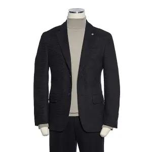 [롯데백화점]레노마 F/W (한정수량) 블랙 울혼방 고퀄리티 캐주얼 콤비자켓 RQLMBJ59ANW