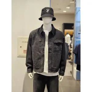 [클라이드앤](김해점)[클라이드 frank stone] 블랙 데님 쟈켓 FPCJK341M