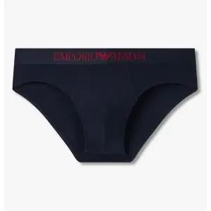 [EMPORIO ARMANI](강남점)남성 로고 밴딩 솔리드 코튼 브리프 (0815311036)