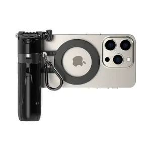 넥스트유 무빙샷 SP1 360도 맥세이프 셀카봉 360도 회전 셔터그립 연장봉 삼각대 블루투스 리모컨