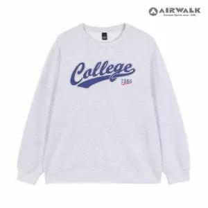 [보리보리/에어워크 주니어]주니어 칼리지 맨투맨 티셔츠