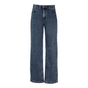 [롯데백화점]뱅뱅 남녀공용 인밴드 약기모 루즈핏 스판 청바지 (NQL682)