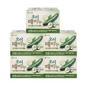 무궁화 때비누 무궁화 오이 때비누 90g x5개