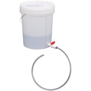 말통 20L 약수 바퀴달린물통 디스펜서 투명 생수통 호스 물통