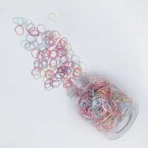 대용량 머리끈 고무줄/머리/밴드/유아/똥머리/여성/헤어/아기/탄성/짱짱/둥근/고무/고탄력/고급/미용실