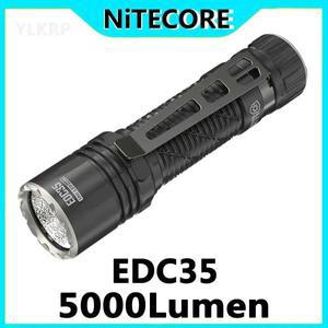 NITECORE EDC35 5000 루멘 손전등, 조명 거리 550미터