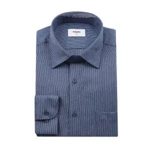 갤러리아 [레노마 셔츠] 기모 트윌 스트라이프 일반핏 긴팔셔츠 남방RPWSG0052