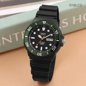 정품 스타샵 카시오 MRW-230H-1E3 다이버룩 회전베젤 데이데이트 스포티 남자 우레탄 시계 c125