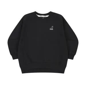 [롯데백화점]캉골 클럽 로고 롱 스 셔츠 RC 2003 블랙_ARCCMT20030BK