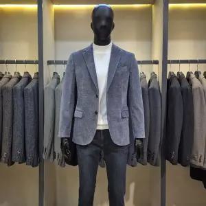 [바쏘](마산점)FW 코듀로이 남성자켓 [스노우 블루]