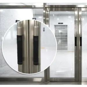 바이오 향균 손잡이 커버 대형 2매입 부착식 출입문 현관문 유리문 학원 병원 문손잡이 덮개