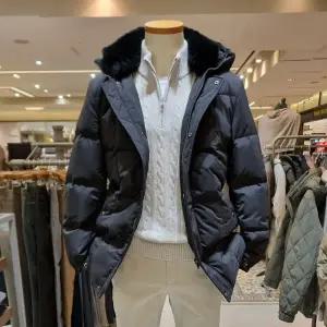 [올젠](의정부점)덕다운 레빗 퍼 패딩파카 1202FP