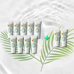 천연 허브 콩알 치약 태국 왕실치약 구취제거 5star4A 여행용 9+2