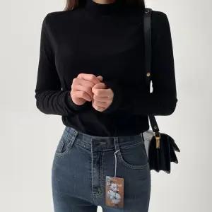 [에이와비] #AWABMADE:_베이직반터틀넥티셔츠 -5color