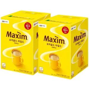 동서 맥심 모카골드 커피믹스 220T x 2개