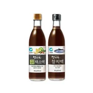 청정원 맛선생 참치액, 950g, 1개 + 구운대파채소액 950g ,1개