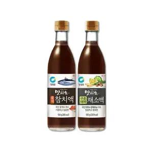 청정원 맛선생 구운대파채소액, 950g, 1개 + 꽃게참치액 950g ,1개