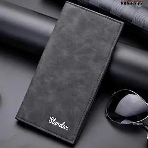 얇은지갑 라운딩지갑 대용량 넉넉한 가죽느낌 슬림형 장지갑 3컬러