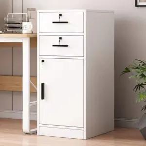 사무용 서랍장 열쇠 책상 서랍 3단 사무용품 책상밑 잠금 사무용서랍장