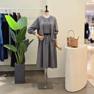 [대구백화점] [4CUS]니트 가디건 롱원피스 세트(FW5J3ST31392)