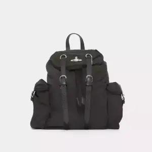 비비안웨스트우드 오알비 폴리 하이랜드 여성 백팩 43010072U W019E N403