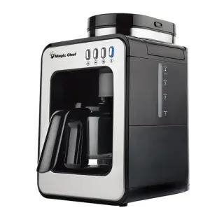 매직쉐프 전자동 커피메이커 드립커피머신 원터치 추출 분리세척 보온기능 4잔용 가정용 사무실용