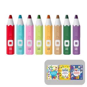 4세대 레인보우 세이펜 레인온펜 32GB+블록스 대모험 빅 보드북 시리즈 3권