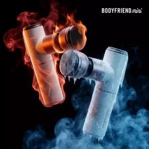 [바디프랜드미니] 프리미엄 고성능 온열 냉찜질 무선 전동 냉온 마사지건