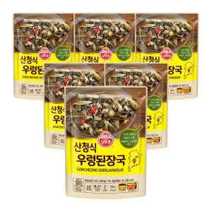 오뚜기 산청식 우렁된장국 500g, 6개