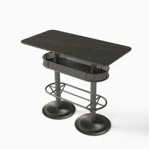 와인바 바테이블 업소용 와인 테이블 창가 카페 업소 스탠딩 인테리어