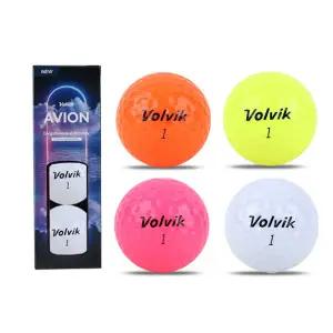 볼빅 아비온 직진 성능 비거리 3구 골프공
