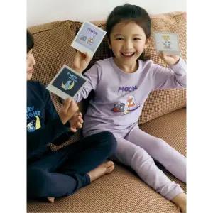 [롯데백화점]탑텐키즈 MKF4UI3904 공용) 온에어 수퍼웜 셋업 (아홉시바니)