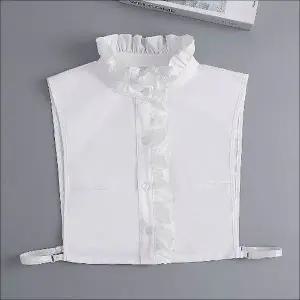 [알티피아]여성 블라우스 레이스 차이나카라 코튼 페이크 이너셔츠