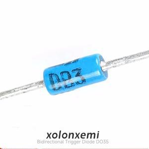 양방향 DB3 트리거 다이오드, 낮은 브레이크오버 전류, 2*4.5*2MM, TO35, DIP 튜브, 다이액, 22V, 50uA, 1