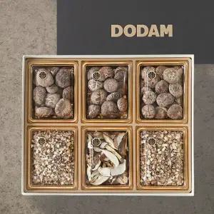 [도담]건표고버섯 1호 선물세트(통건조 140g+절편건조 40g+큐브건조 50g)