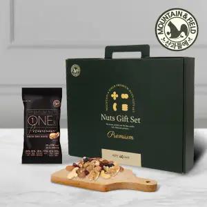 [산과들에] 고급 하루견과 원데이프리미엄 40봉 설선물세트 (브라질너트구성)